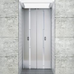 باب أتوماتيك خارجي ستانليس ستيل HAS 80 cm - شمال باب أتوماتيك خارجي ستانليس ستيل HAS 80 cm - شمال