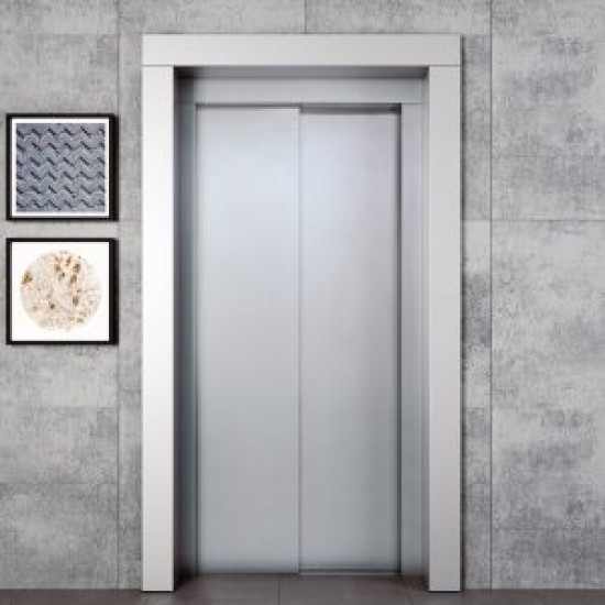 باب أتوماتيك خارجي ستانليس ستيل HAS  80 cm - سنتر